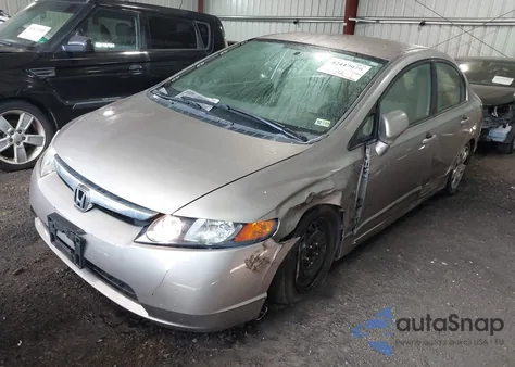 2006 Honda Civic Lx z USA, uszkodzony, nr VIN 1HGFA16556L080288
